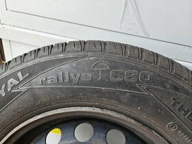 Letné pneu + disky 4x100, 60,1mm - 6