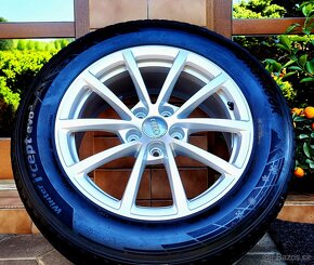 alu R17 5x112, zimné pneu 225/60, orig. Audi A6 - 6