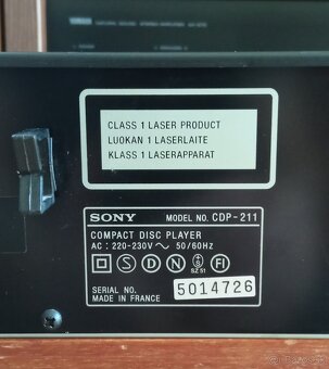 SONY CD CDP-211 - 6