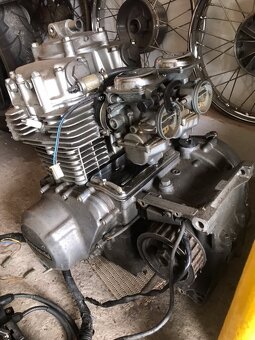 Motor Kawasaki 440 LTD s komplet kabelážou - 6