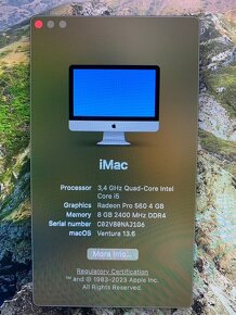 iMac 21.5 inch 2017 1 TB - 6