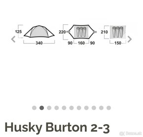 Predam novy stan Husky Burton 2-3 - 6