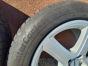 Kolesá Mercedes Benz 5x112 r18+zimné pneumatiky - 6