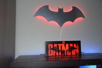 Batman LED zrkadlo dekoracia + Paladon obdĺžnikové svetlo - 6