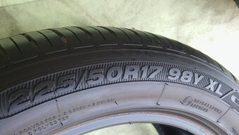 letné pneumatiky 225/50 r17 XL - kúpa 2024 - 7,2 mm - 6