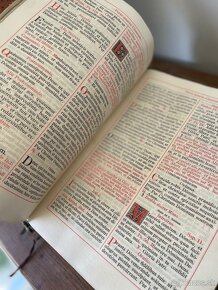 Starožitné, historické knihy, biblia - 6