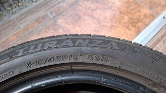 Letné Bridgestone Turanza 215/45R16 - 6