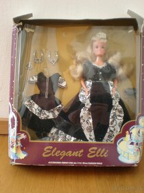 Barbie štýl bábika Elegant Elli - 6