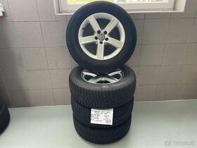 Disky Orig. AUDI  7J x 17 + pneumatiky 235/65 R17 zimné - 6