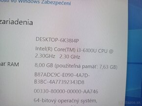 predám základnú dosku pre notebook Dell latitude e5470 - 6