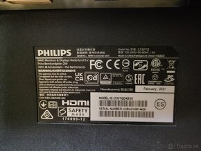 27" monitor Philips 273V7QDAB/00, FullHD, repro, 75Hz - 6