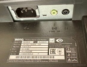 Herný monitor BENQ 24" RL2455HM / Full HD / 1MS / 12000000:1 - 6