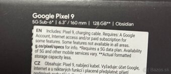 google pixel 9 obsidian 5g - 6