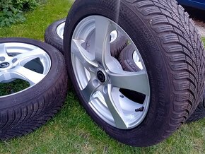 17" ALU 5x115 Opel Zafira + zimné 225/50 r17 8,5mm TOP sada - 6