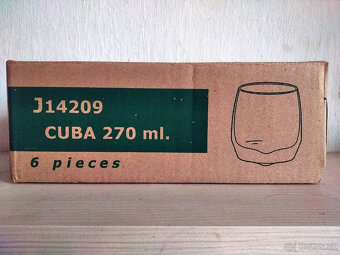 Poháre Cuba Rock 270 ml. - 6