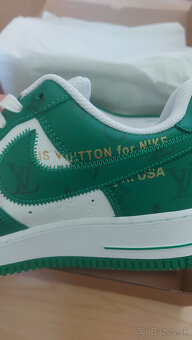 Louis Vuitton x Nike Air Force 1 Green - 6