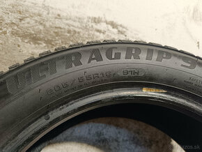 205/55 R16 Zimné pneumatiky Goodyear Ultragrip 4 kusy - 6