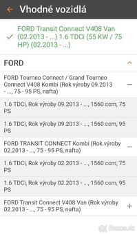 Spojková sada Sachs Ford transit connect 1.6tdci - 6