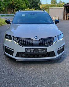 Přední podspoiler škoda Octavia 3rs face - 6