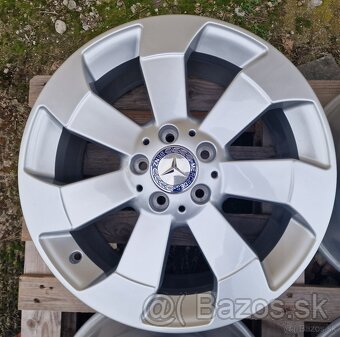 ORIGINÁL MERCEDES HLINÍKOVÉ DISKY 5x112 R18 - 6