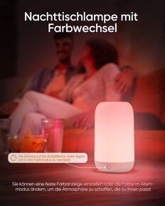 SMART dotyk. farebná lampa . S WIfi APP - 6