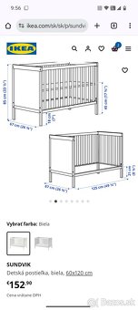 Detská postieľka IKEA Sundvik - 6