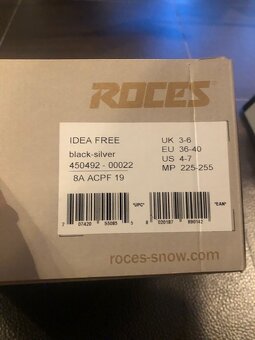 Detské lyžiarske topánky Roces Idea Free veľ.36-40 - 6