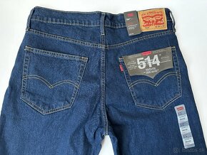 Nové pánske,kvalitné džínsy LEVIS model 514 - veľkosť 36/32 - 6