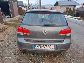 Predam vw golf 6, benzin, 75 kw - 6