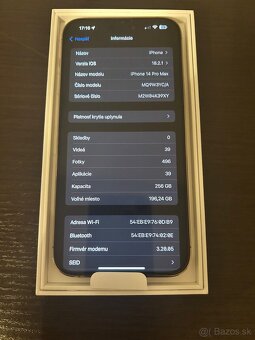 Apple iPhone 14pro max 256gb Gold v záruke  - 6