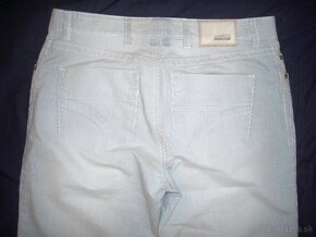 nove panske jeans svetle pasikove slim w36 / 52 Gardeur - 6