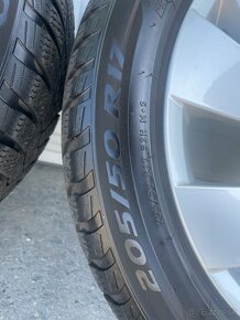 205/55 R17 zimne + 5x112 R17 Belmont z vw golf 8, 7 - 6