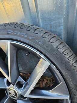 Letní alu kola Vega 19" Škoda Superb 235/40 R19 - 6