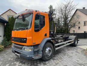 DAF LF 55.250 / HÁKOVÝ NAŤAHOVÁK + HYDRAULICKÁ RUKA /  KRAN - 6