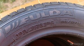 Predám nové nepoužité FULDA 195/60 R16 C 99/97 H. - 6