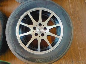 Alu disky Dezent R15 , Pneu Hankook 195/65 R15 - 6