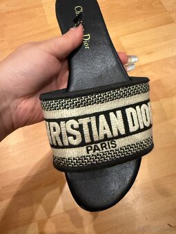 Šľapky originál christian Dior - 6