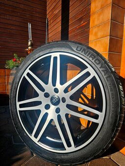 alu disky 5x112 R19 5x112 Audi, VW...+ 245/40 R19 letné - 6