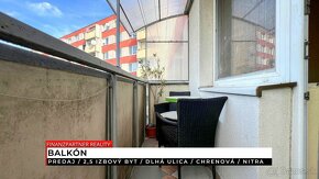 Veľkometrážny 2,5 izbový byt s balkónom, Chrenová, Nitra + 3 - 6