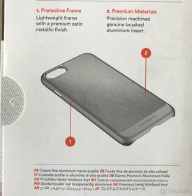 Cygnett obal UrbanShield pre iPhone 7/8, Carbon/Aluminium - 6