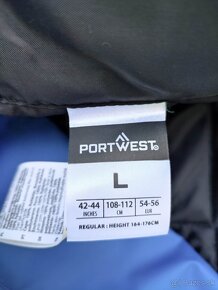 Zateplená nepremokavá pracovná zimná bunda Portwest L - 6