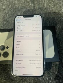 iPhone 13pro 128GB strieborny - 6