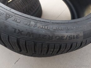 2x nové zimné 315/30R21 Continental - 6