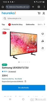 Samsung televízor Nový/ Nerozbalený - 6