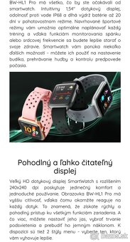 Profesionálne Smart hodinky s množstvom funkcií - šedé - 6