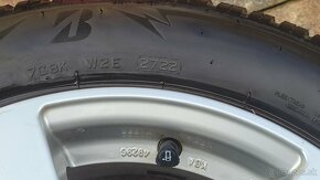 Zimné kolesá 6,5x16R 5x105 ET50 Brigestone 205/55 R16 - 6