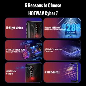 HOTWAV CYBER 7 5G - IP 68/69 - 6