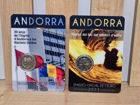 Andorra 2€ euro bu karty v super cene 19.50€ - 6