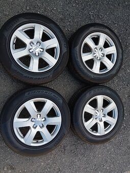 Alu 5x112R17 orig. Audi + nejazdené pneu 235/60R17 - 6