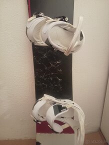 NITRO 142 cm snowboard + viazko BURTON - 6